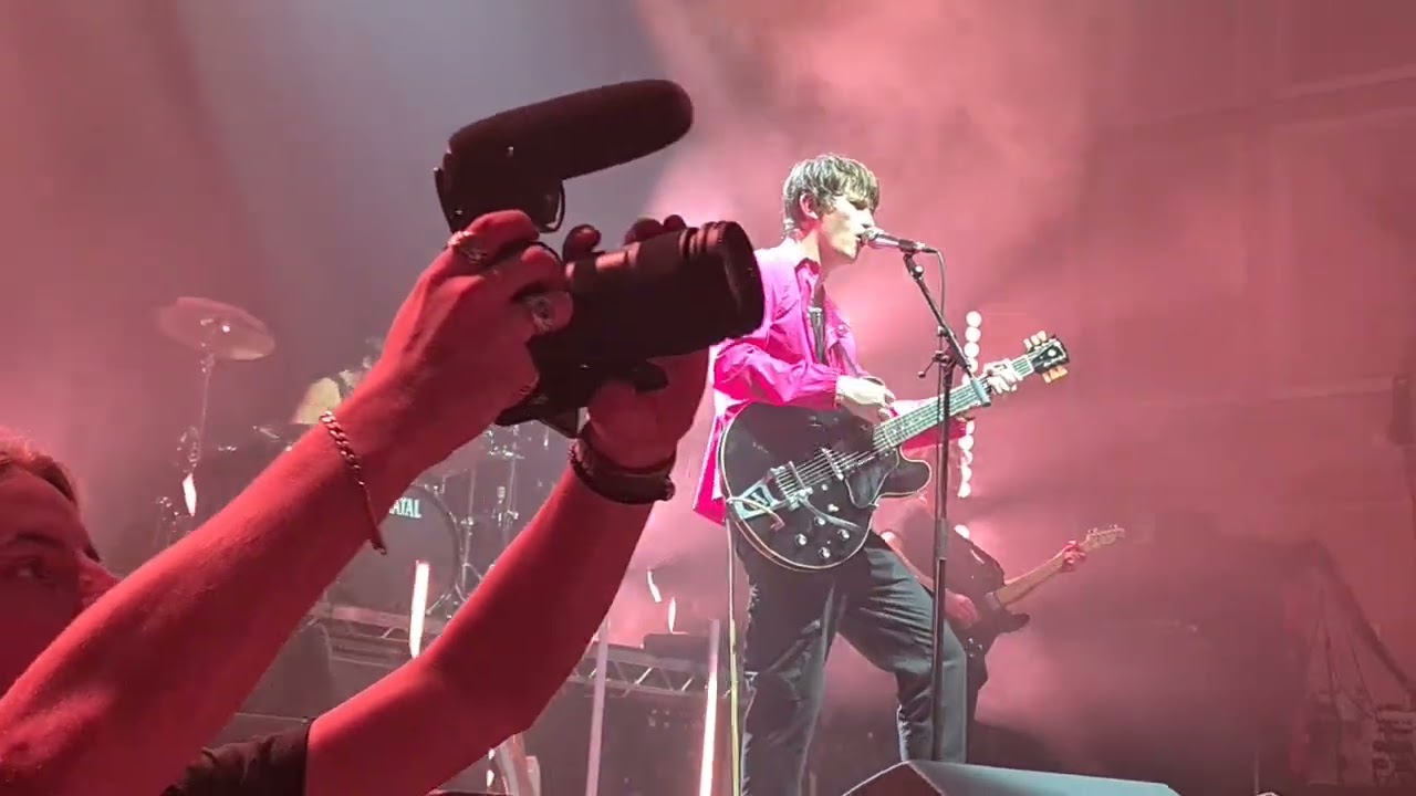 Andrew Cushin - Where's My Family Gone (band intro/thank yous) - O2 City Hall Newcastle - 04/11/2023