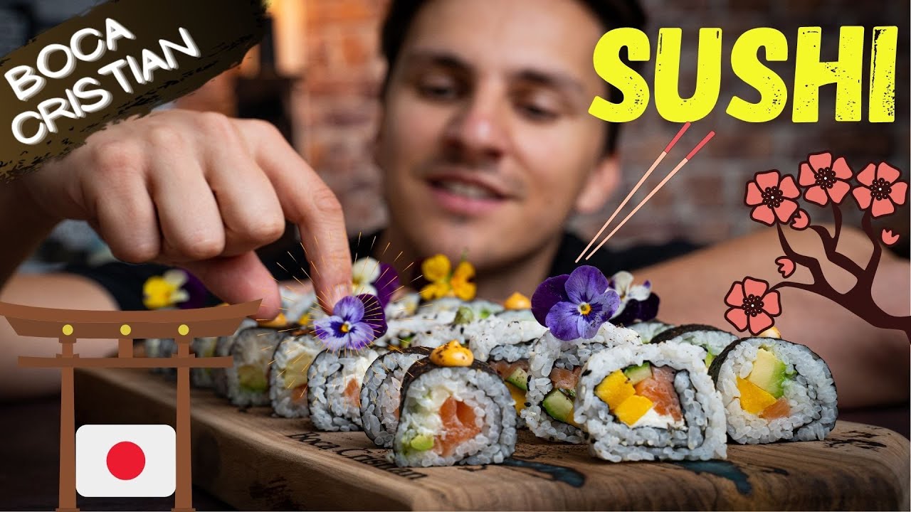 Cum să faci SUSHI: ghid pentru începători (4k) | Boca Cristian