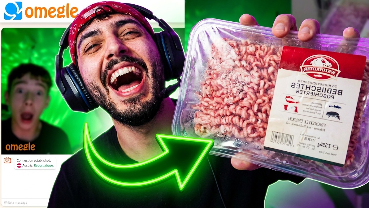 Asking People to Show Me Their Meat 🍖 (Omegle Trolling)