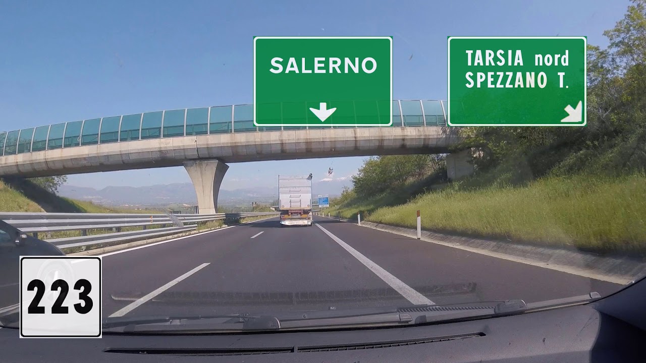 I - Autostrada A2 - Tratto ammodernato Tarsia-Firmo/Sibari