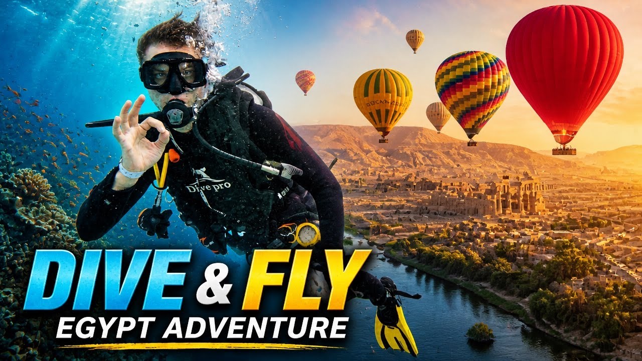 Diving With Dugongs & Flying Over the Valley of the Kings – Our Wild Egypt Adventure