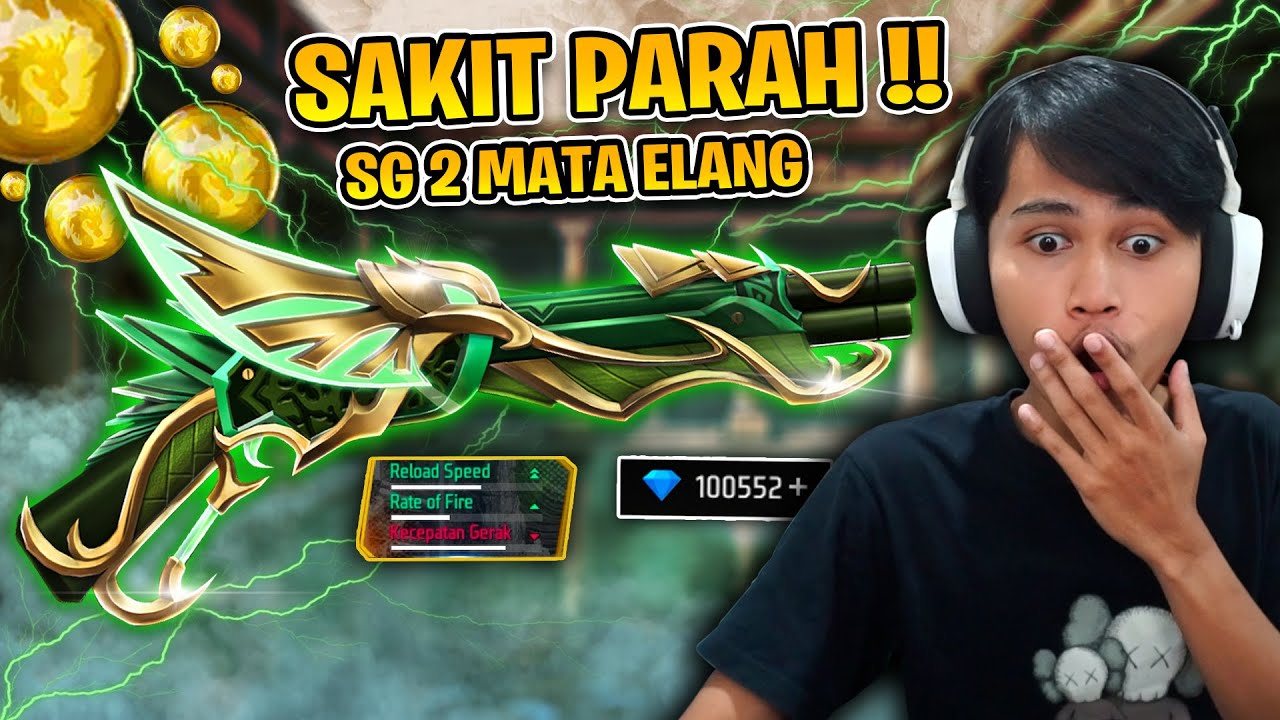 SUMPAH COK GUA SENENG BANGET PUNYA SKIN SG 2 MATA ELANG INI !! CUMA MODAL 50Rb UDAH DAPET 😭