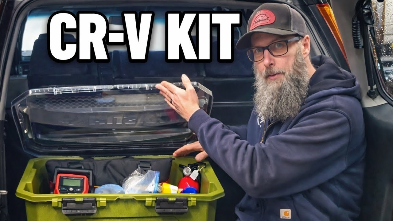 Всё, что я вожу в своём CR-V (полная комплектация)