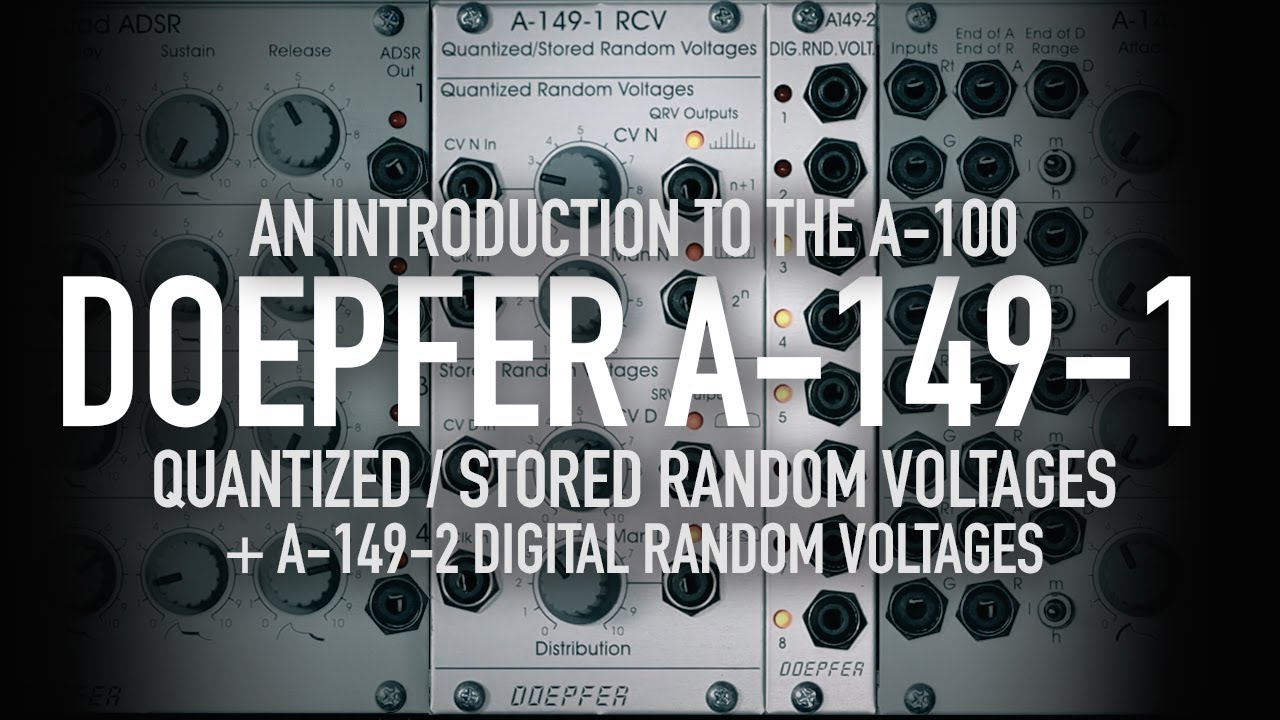 Doepfer A-149-1 Quantized / Stored Random Voltages + A-149-2 Dig Rnd Volt