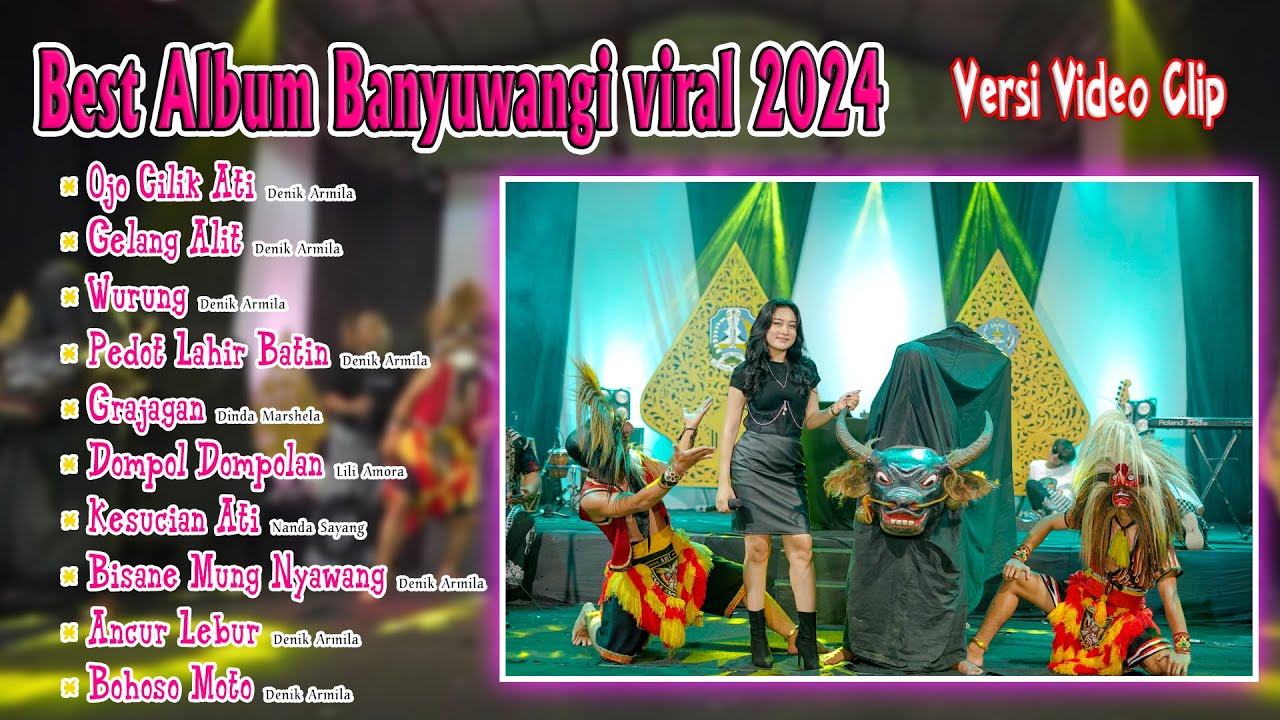Dj Jaranan Terbaru ~ Denik Armila || Lagu Banyuwangi Versi Jaranan