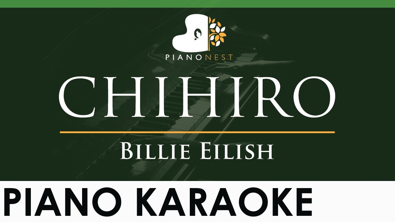 Billie Eilish - CHIHIRO - LOWER Key (Piano Karaoke Instrumental)