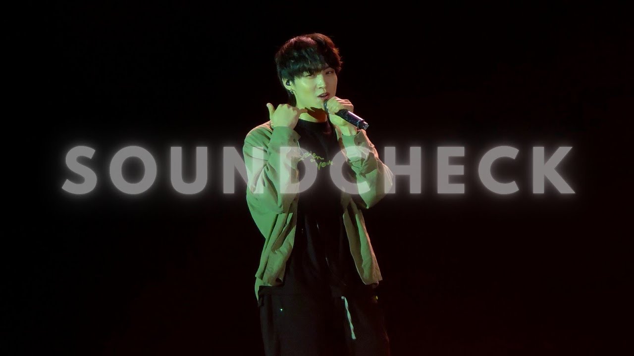250302 JAY B CONCERT TAPE:RE LOAD in Manila - Soundcheck