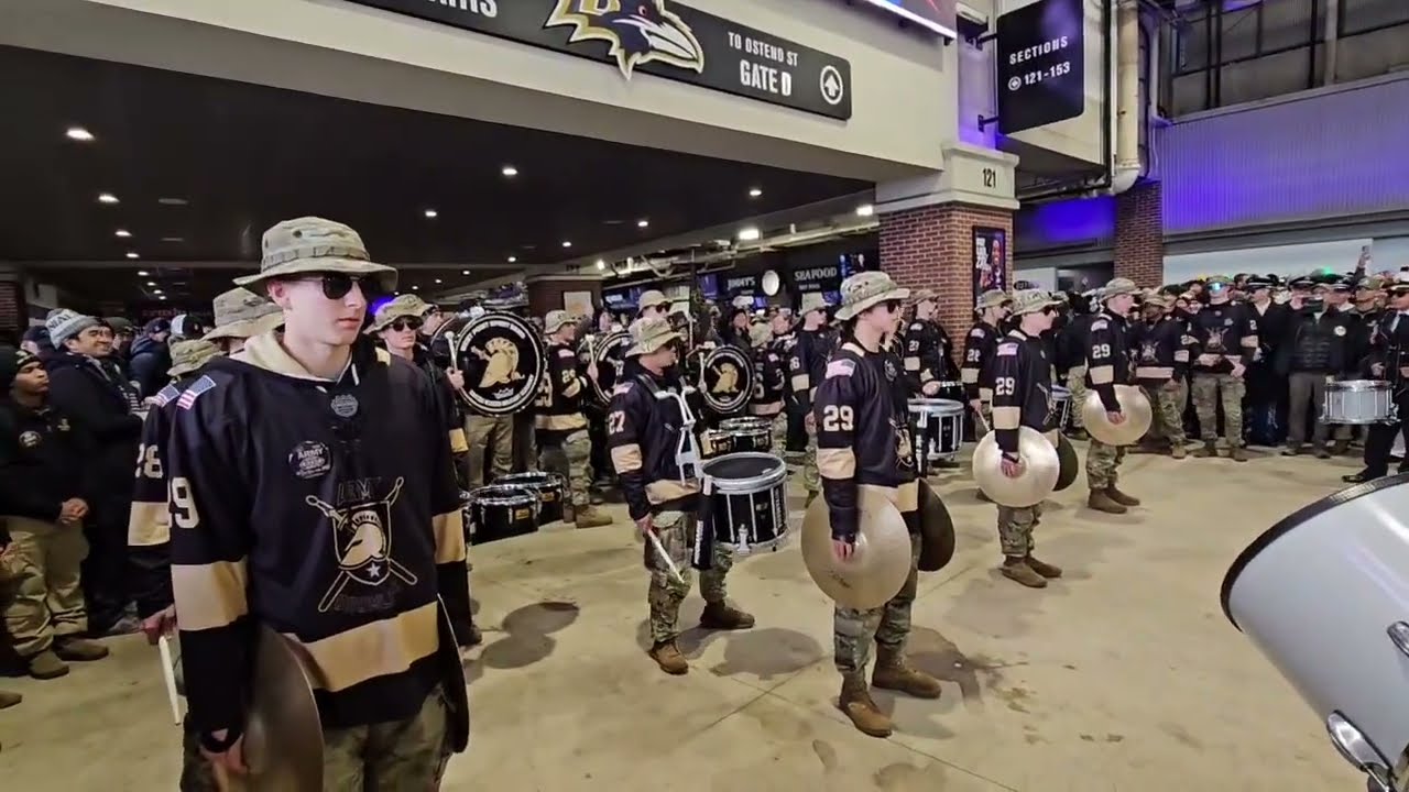 Army Navy Drumline Battle 2025