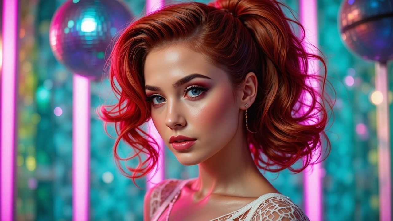 Vintage Neon Motion 💿 Timeless Dance