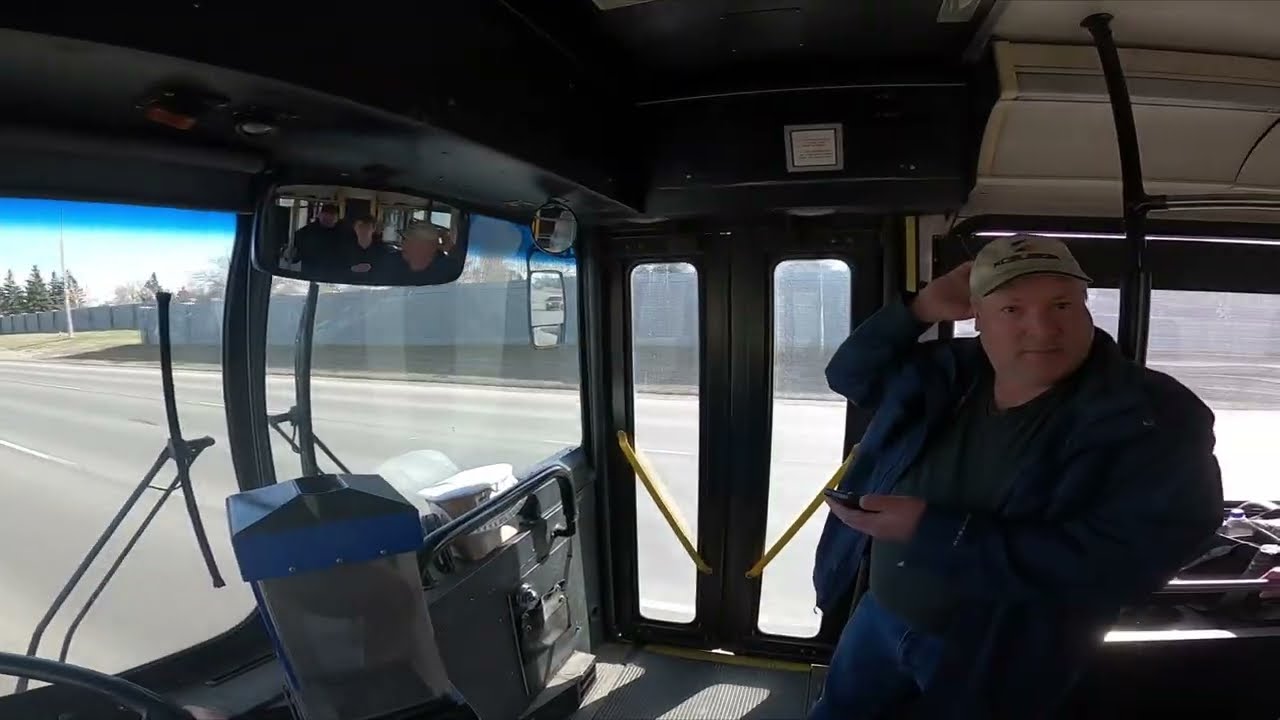 [4K] Driver's POV -- Driving a 1996 New Flyer D40LF (ex-Calgary Transit #7632)