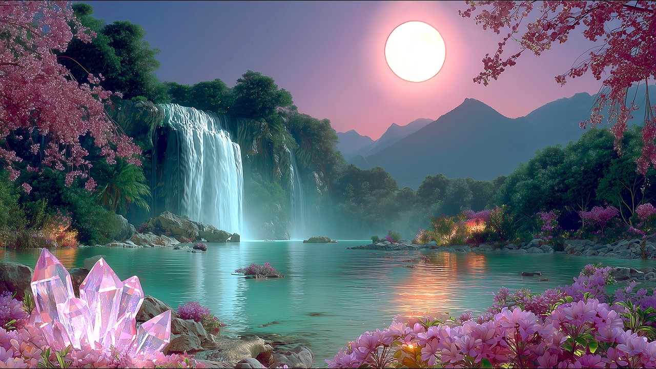 Full Moon Lunar Eclipse Sound Bath 🌕 963Hz | Release Old Frequencies & Deep Energy Reset