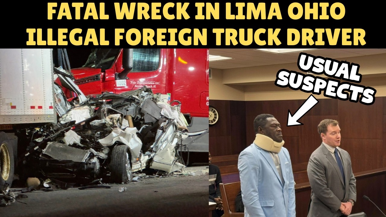 BREAKING NEWS | Confirmed Illegal Foreign Truck Driver Runs Over People in Lima Ohio