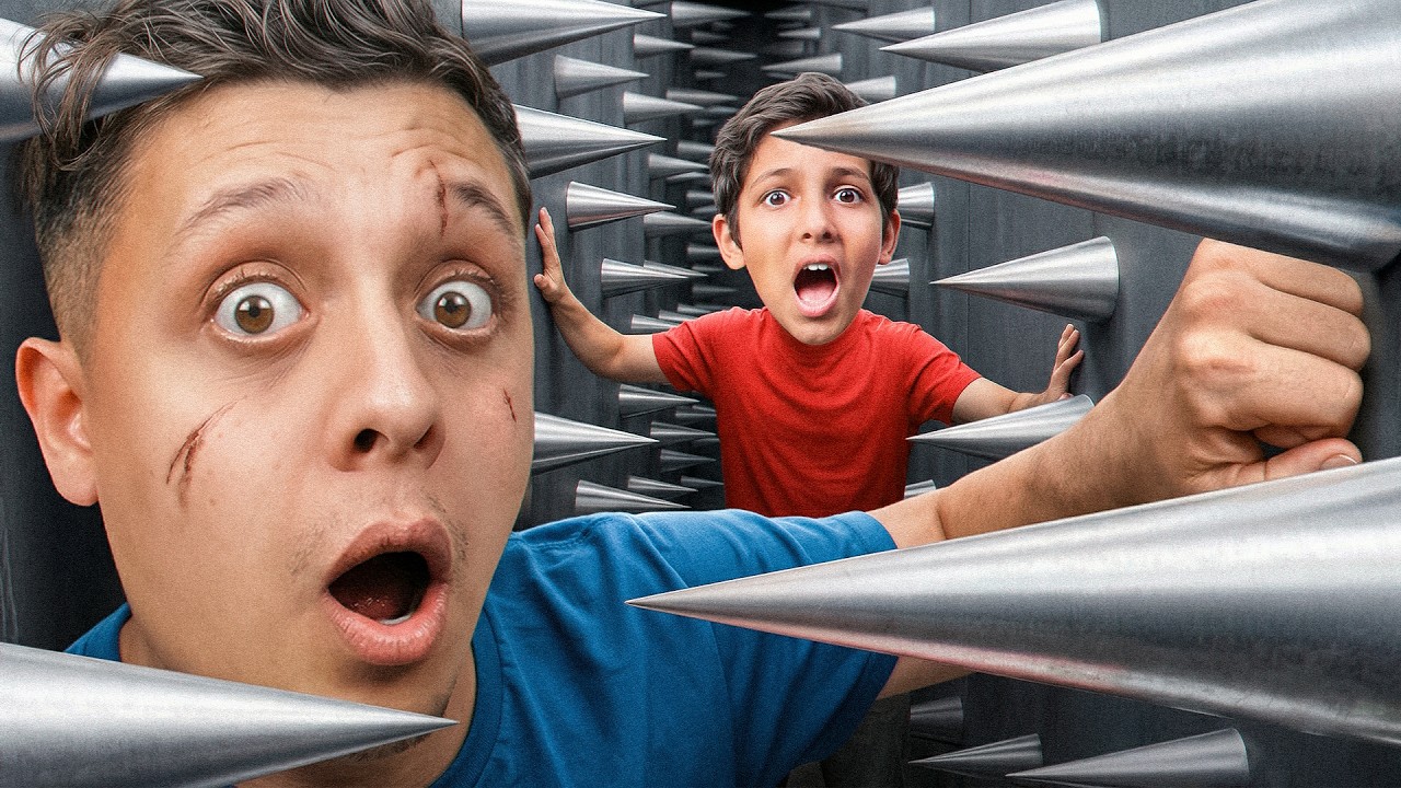 تحدي اذا بتموت بتخسر مع اخوي الصغير😱🔥