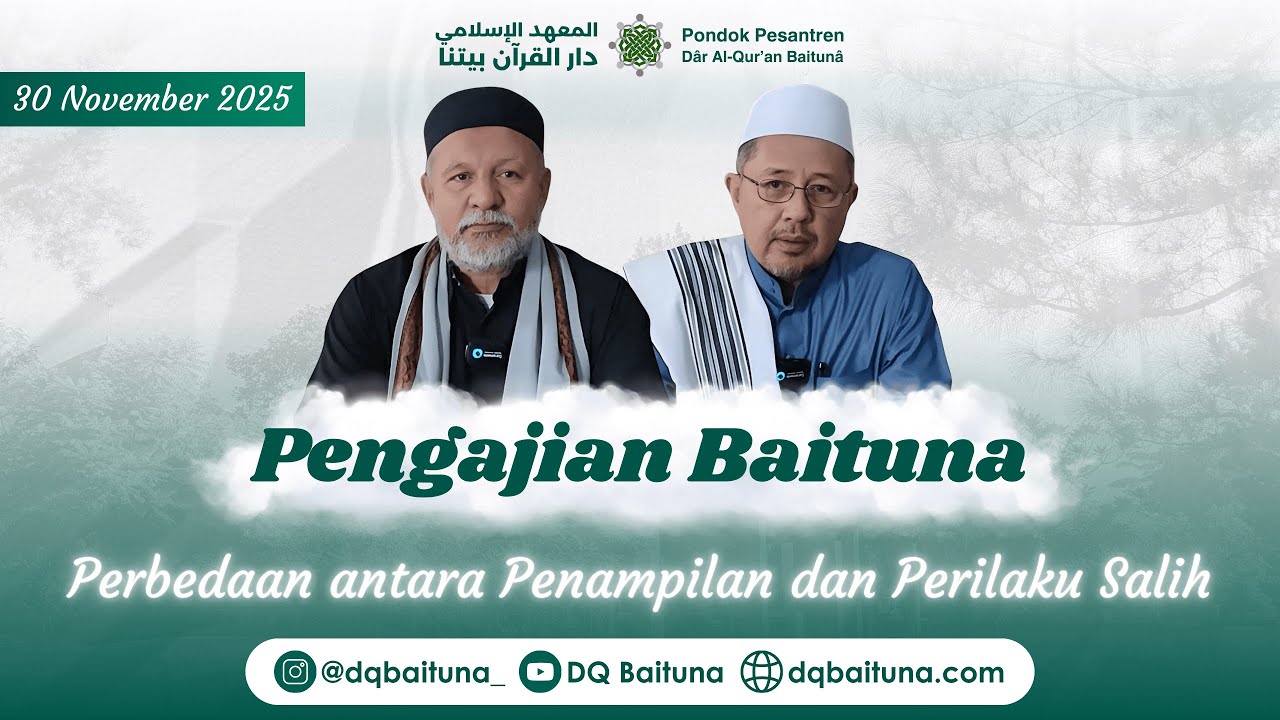🔴 (LIVE) PENGAJIAN BAITUNA, BERSAMA: HABIB HUSAIN ALATAS & HABIB HAMZAH ALATAS | AHAD, 30 NOV 2025