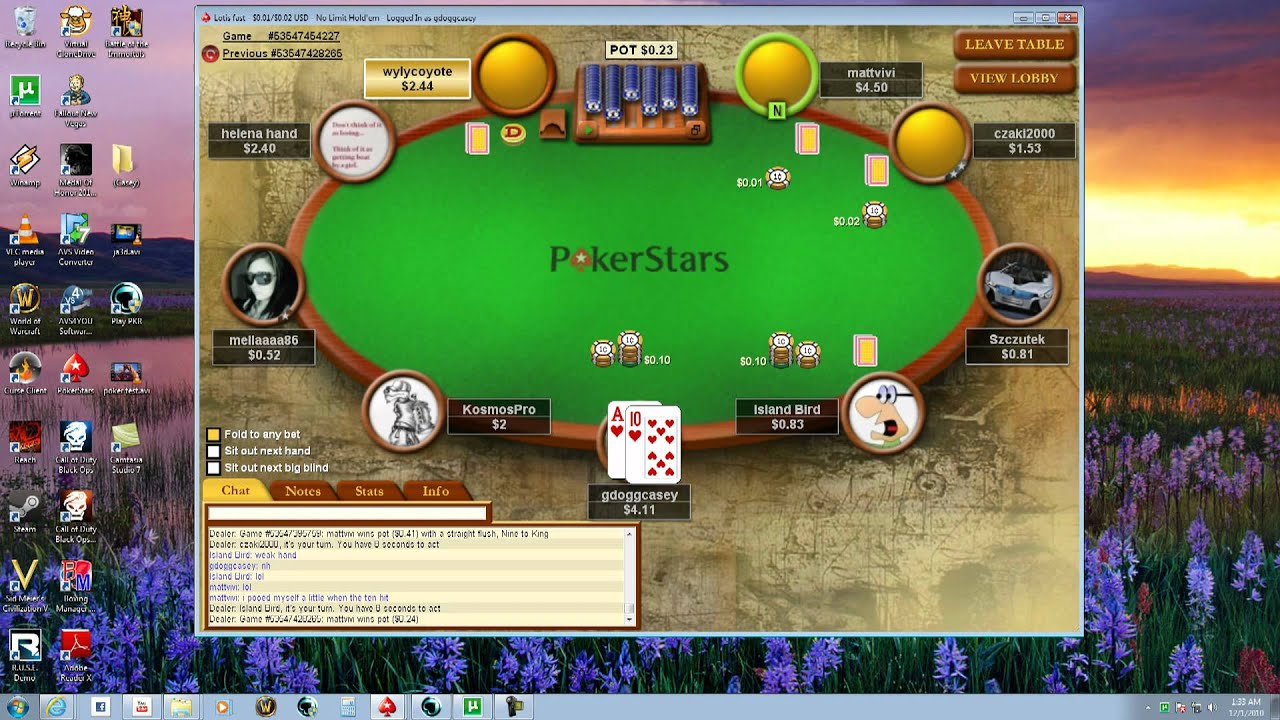 Gdoggcasey Playing Poker, Cash Game Session Pt. 3/6