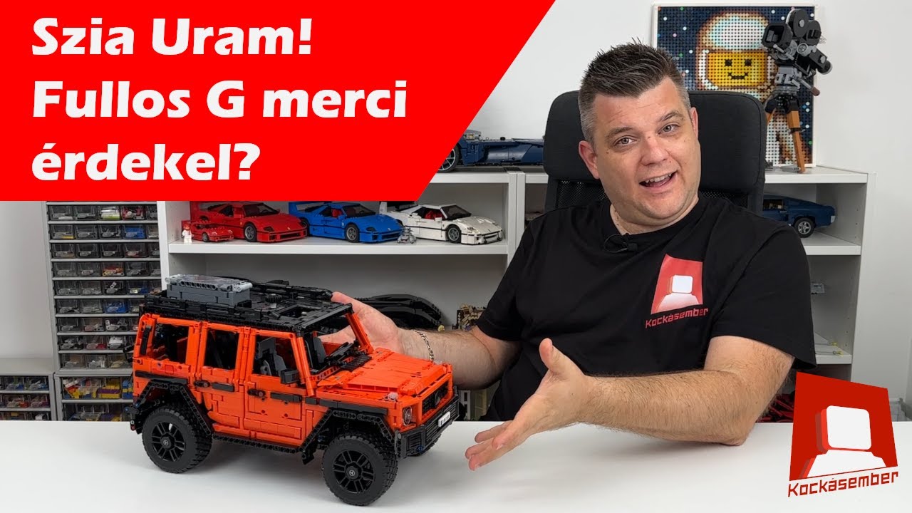 Íme az IKON! - Lego Technic 42177 - Mercedes-Benz G500 - Technic Szerda