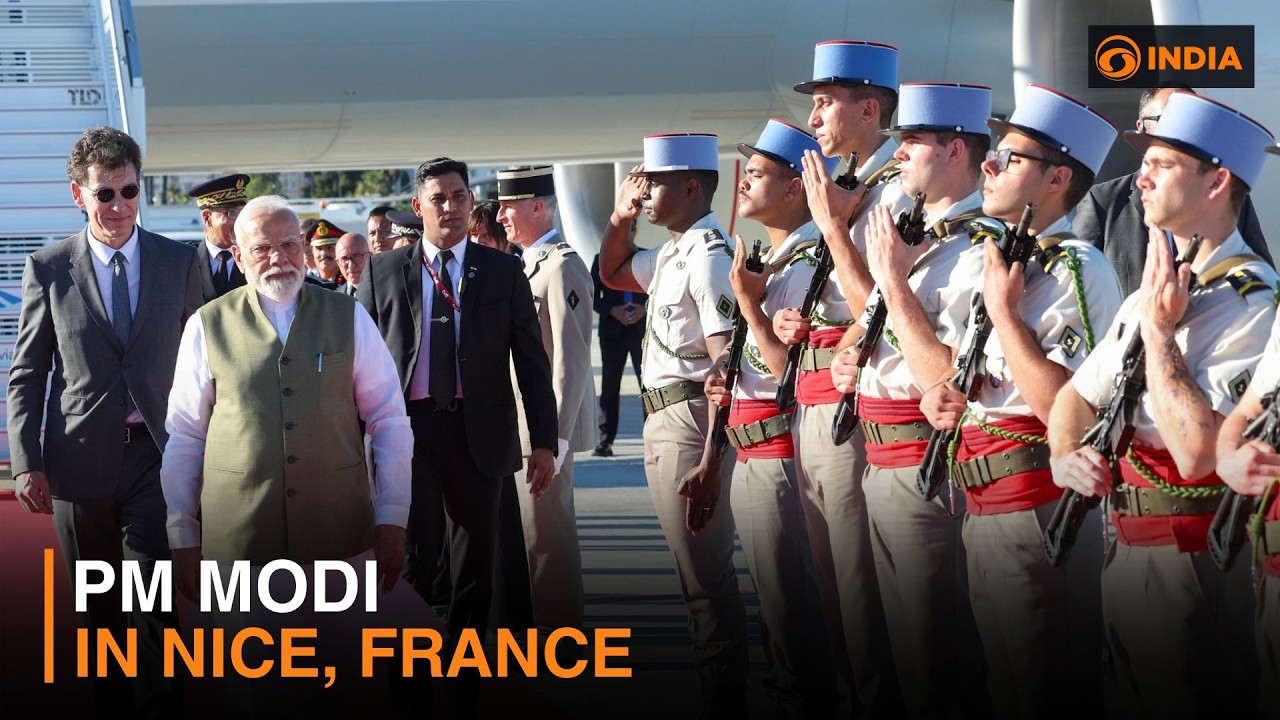 PM Modi begins France visit with eyes on Macron talks and G7 & more updates | DD India Live