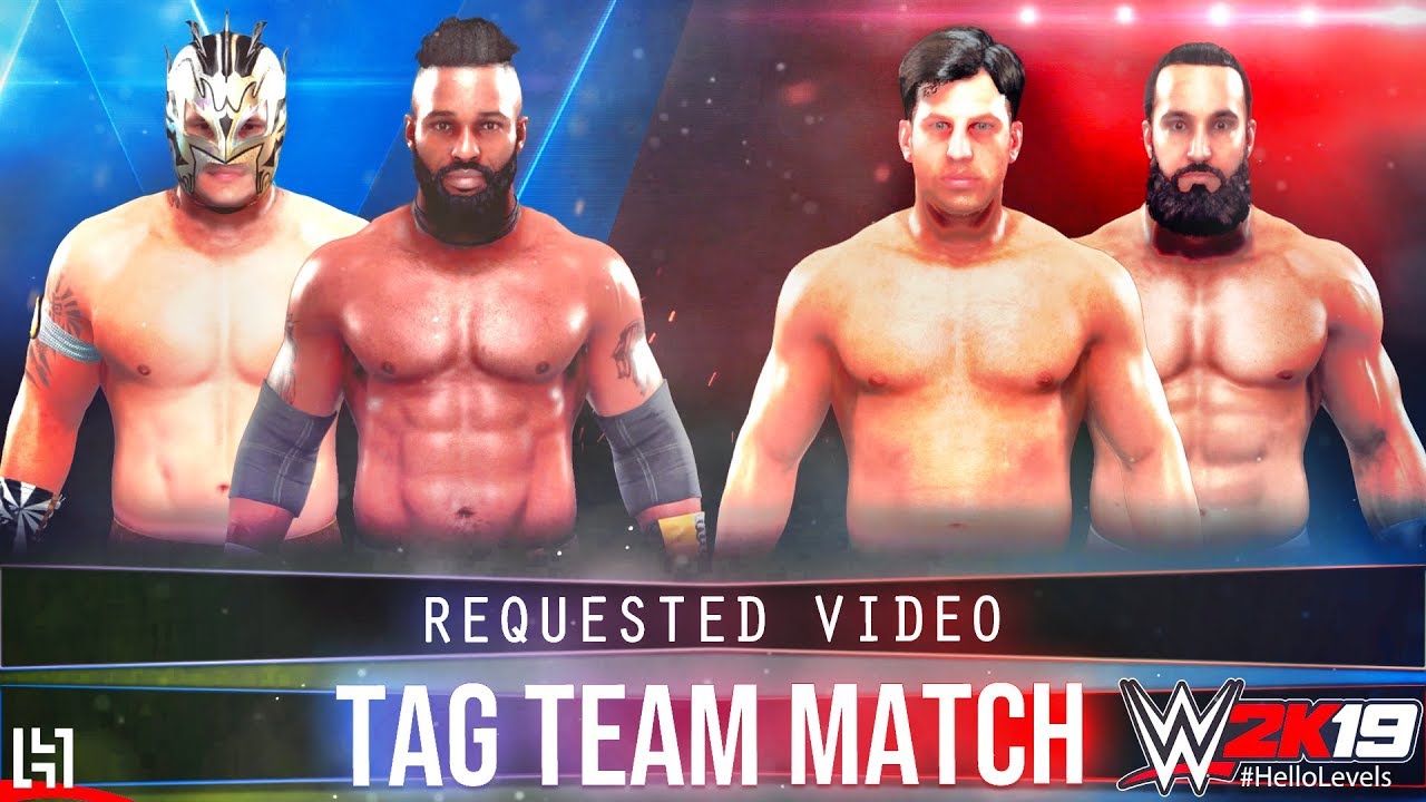 WWE 2K19 Kalisto Cedric Alexander vs Drew Gulak Tony Nese | WWE 2K19 Tag Team Match Gameplay