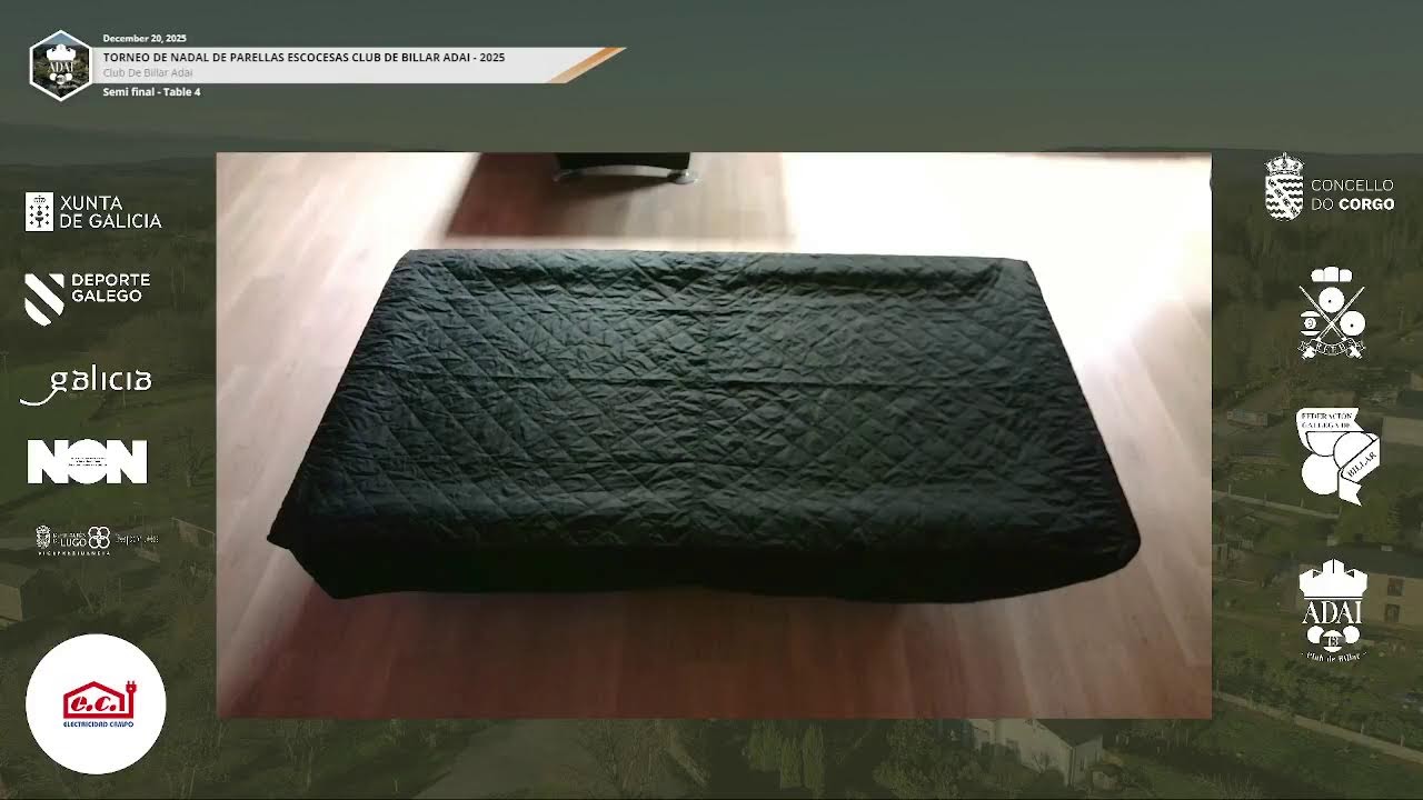 Mesa 4 - Torneo de Nadal de Parellas Escocesas Club de Billar Adai - 2025