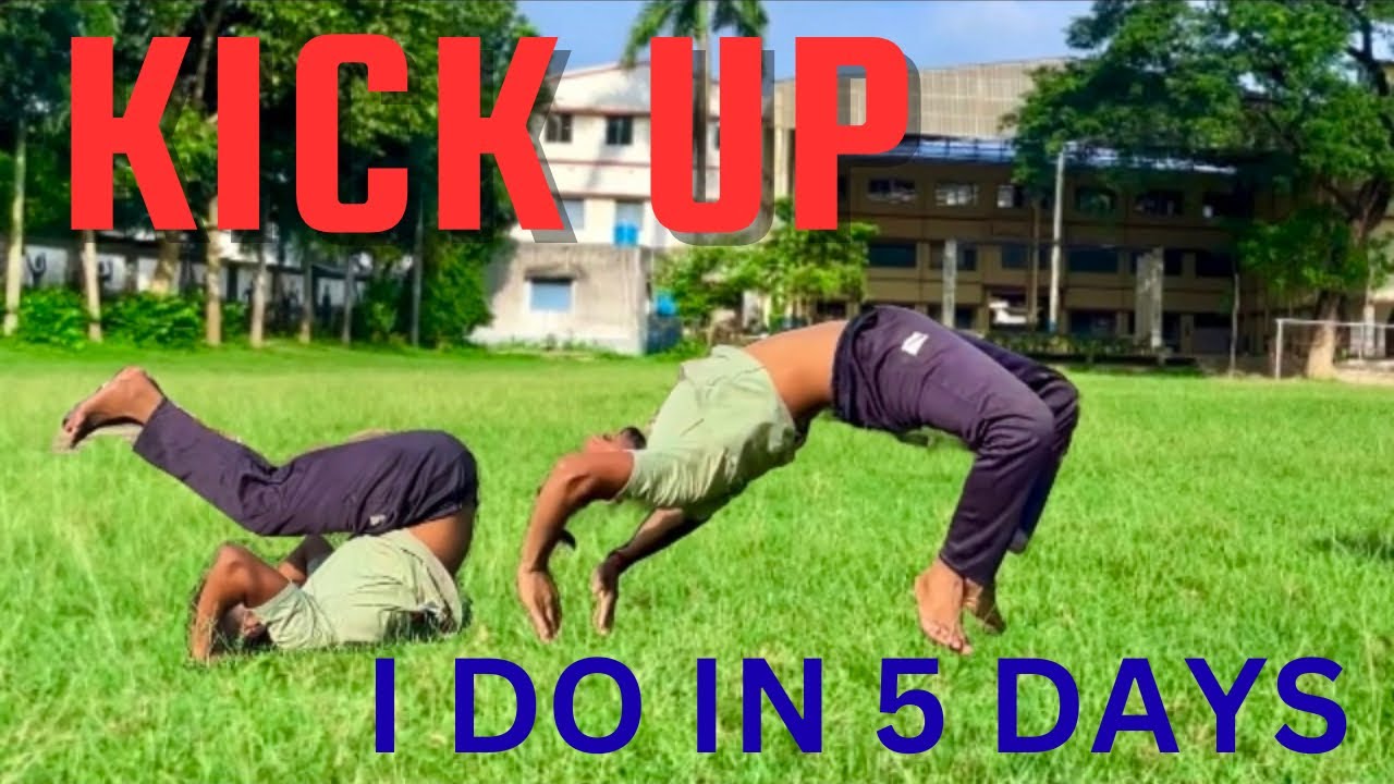 Kick up tutorial | ✨Kip up in 5 day | kick up learn in 5 day💚💪🏻