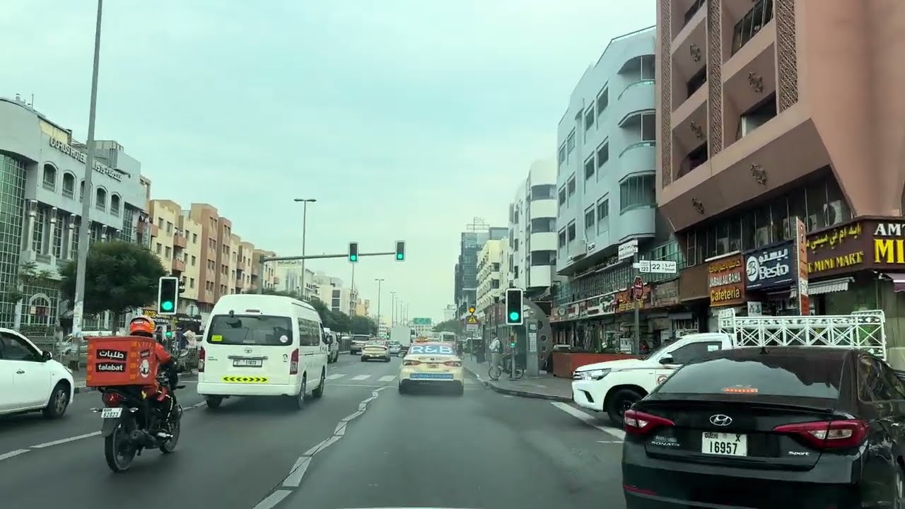 Al Ghurair Al Rigga to Al Baraha Dubai Drive 🇦🇪 | 4K 60FPS Smooth City Road Trip