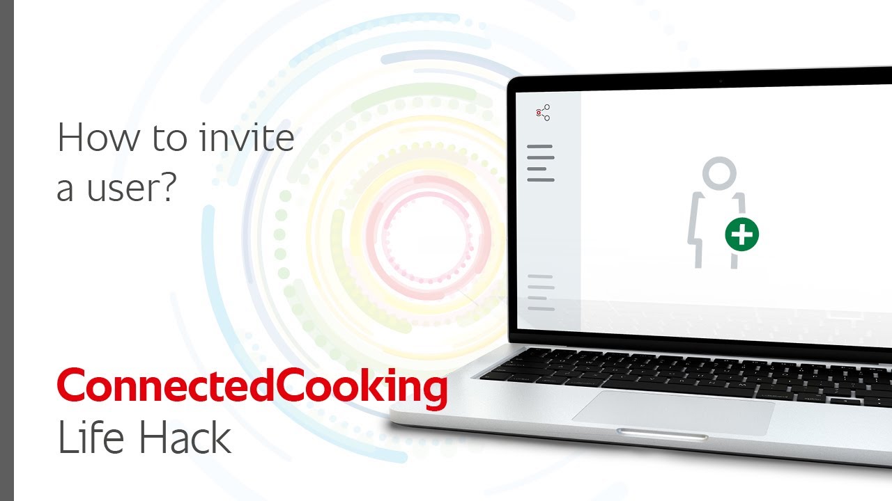 Invite a User in ConnectedCooking | RATIONAL