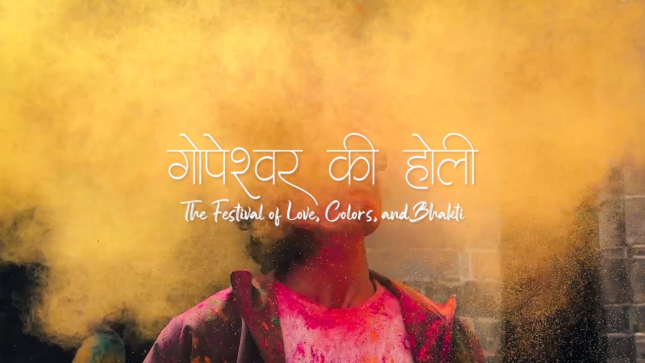 This is How Holi is Celebrated in the Himalayas! | Gopeshwar Holi 2025