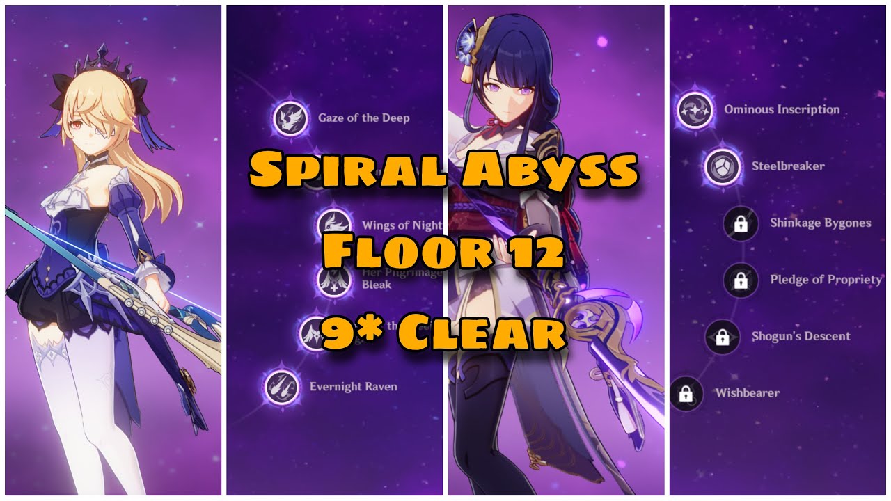 3.1 Spiral Abyss | Floor 12 (9* Clear)