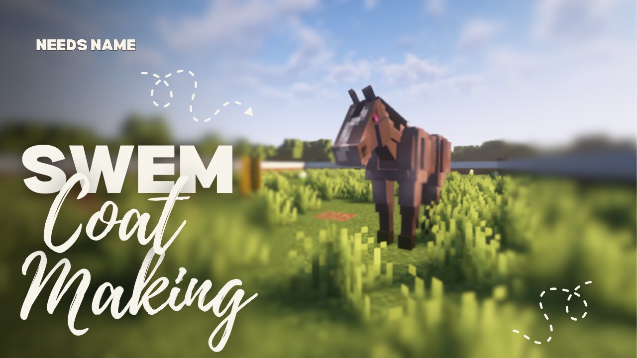 Making a Smokey Blue Roan SWEM Horse!