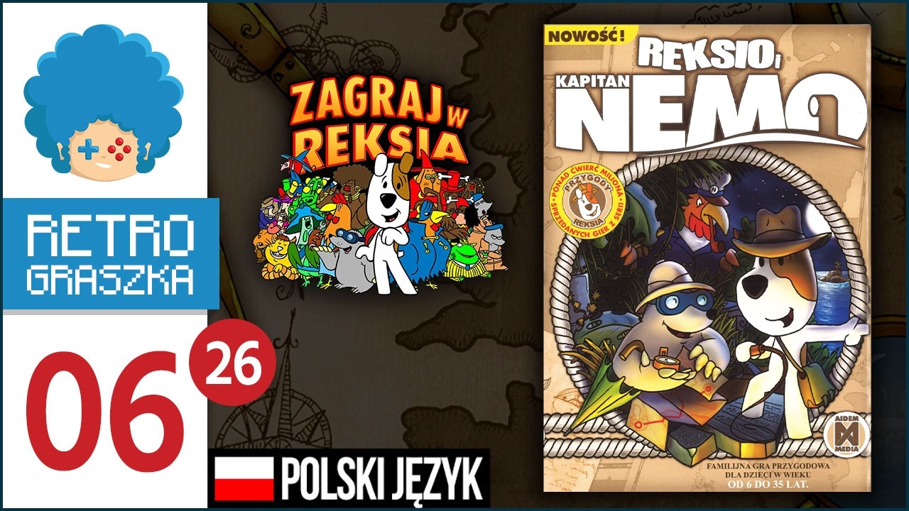 Reksio i Kapitan Nemo PL #6 (#26) | Witamy najbardziej niezależny kraj na świecie! :v