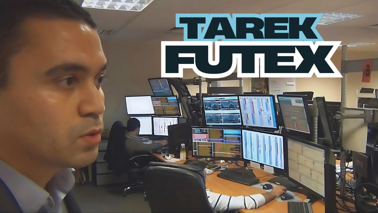FUTEX : Salle des marchés / Trading arcade @FUTEXLIVE avec Tarek Elmarhri @Krechendotradingparis