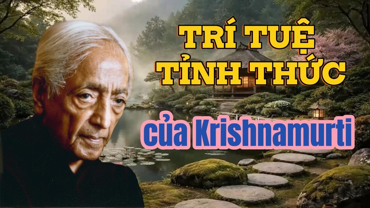 TRÍ TUỆ TỈNH THỨC CỦA KRISHNAMURTI