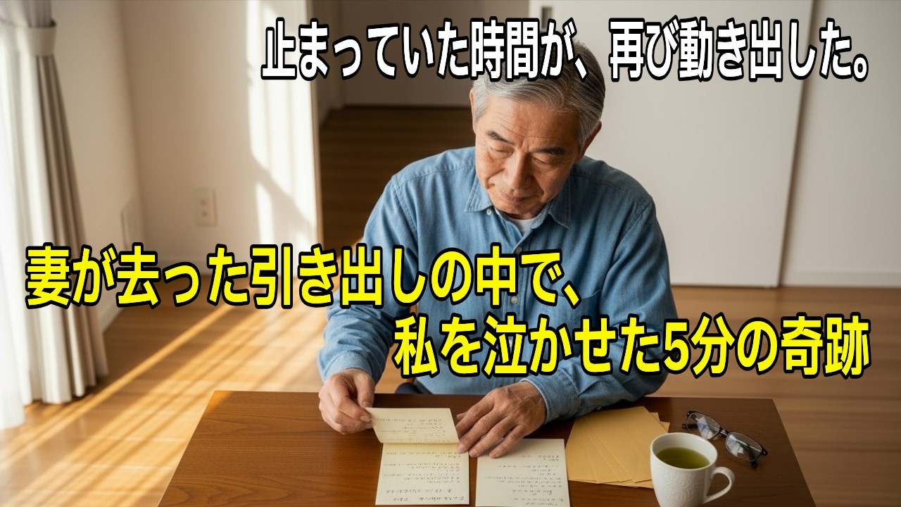 古いノートが変えた、止まっていた私の時間
