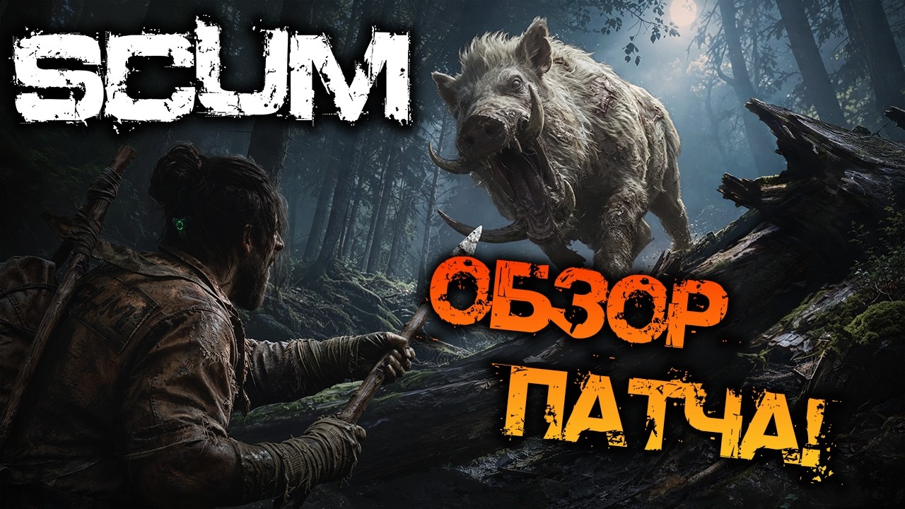 SCUM | ОБЗОР НОВОГО ПАТЧА! - СЕЗОН ПРОДЛИЛИ!