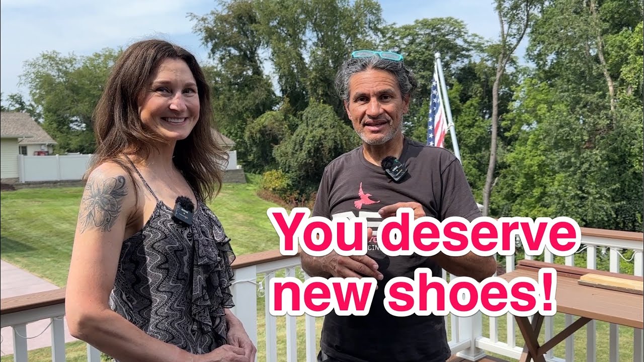JESSY’S NEW SHOES- Lake Cycling foot trace demonstration video 1 of 3 