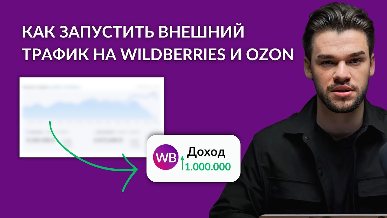 Внешняя реклама на Вайлдберриз и Озон в 2025. Внешний трафик на маркетплейсы с нуля