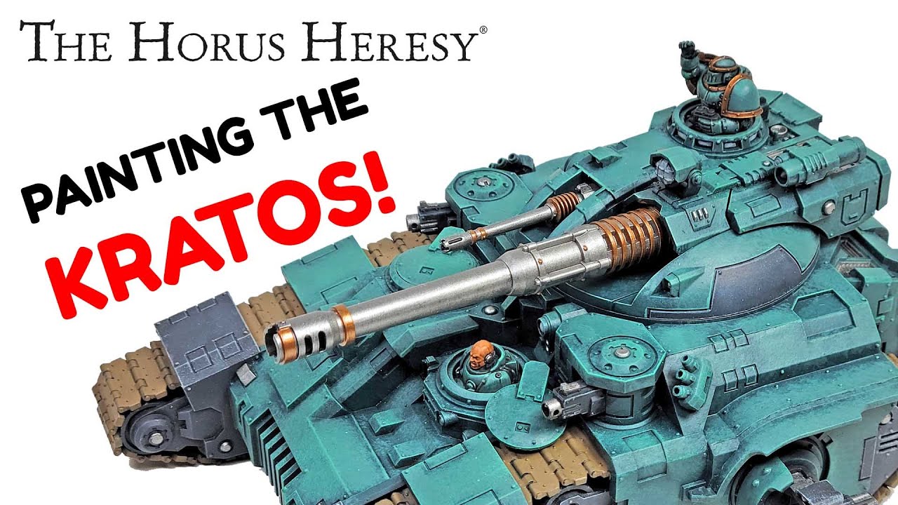 GAMES WORKSHOP - THE HORUS HERESY: Painting the Kratos Heavy Assault Tank
