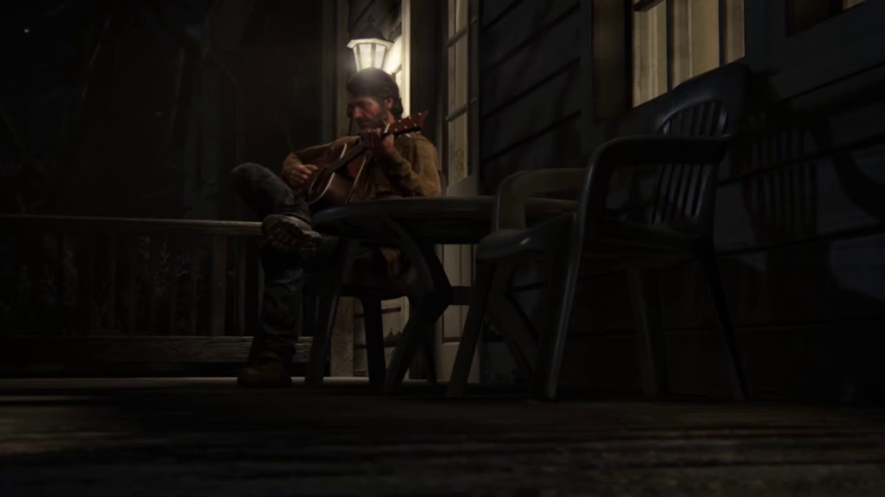 The Last of Us Part II - Joel playing Helplessly Hoping