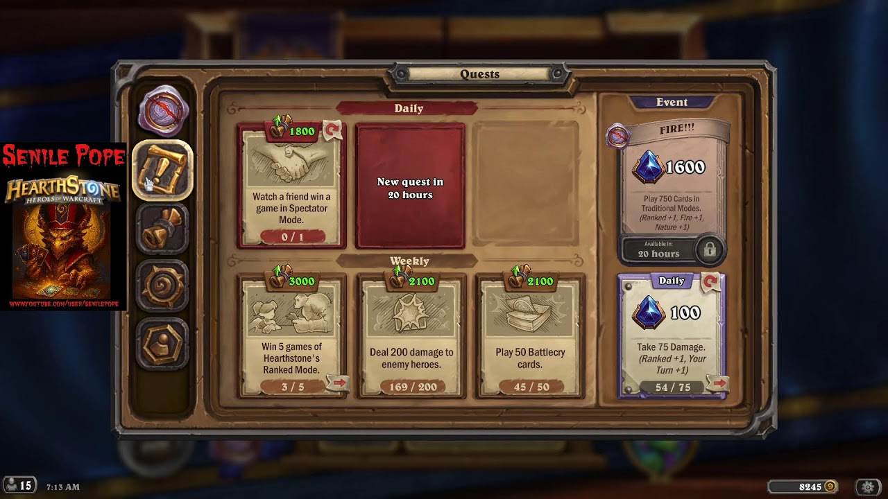 Hearthstone EOI: Questing 2/16/2026