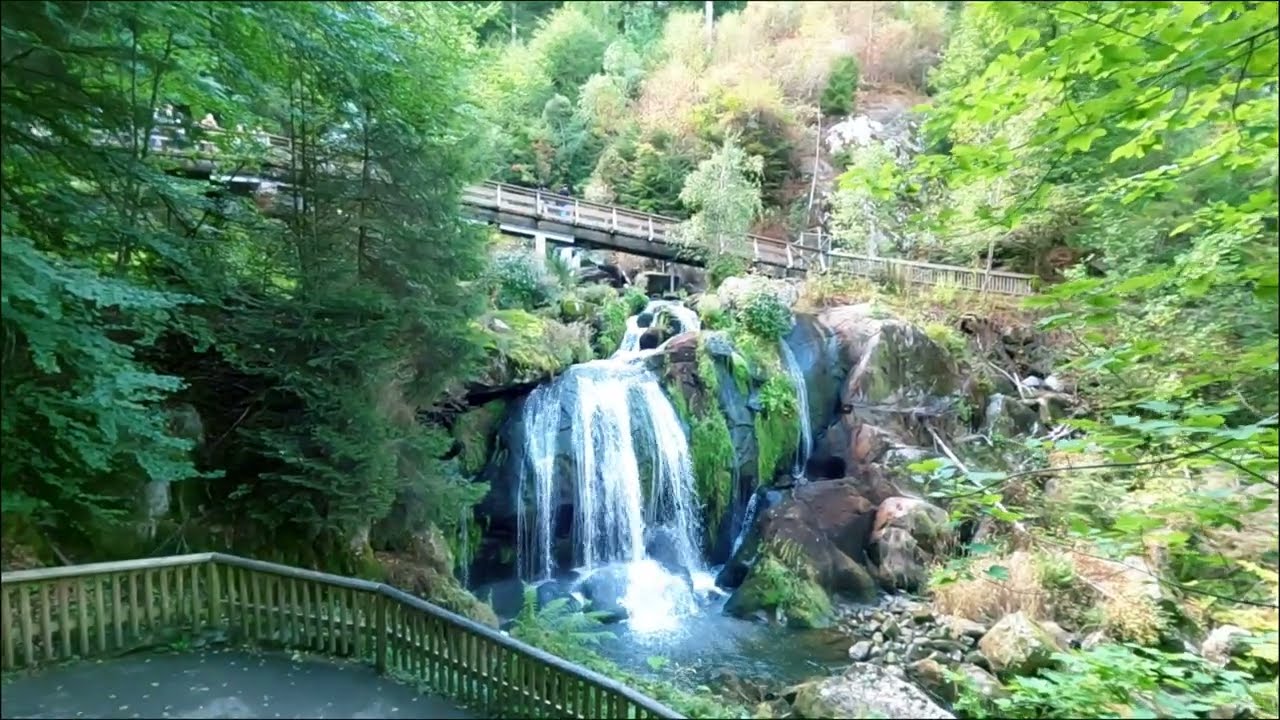 Triberg Waterfalls in Black forest, Germany | Cinematic Travel 4K | GoPro Hero 10 #blackforest