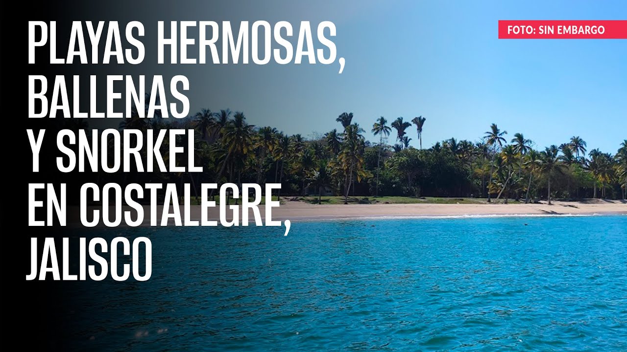 Playas hermosas, ballenas y snorkel en Costalegre, Jalisco