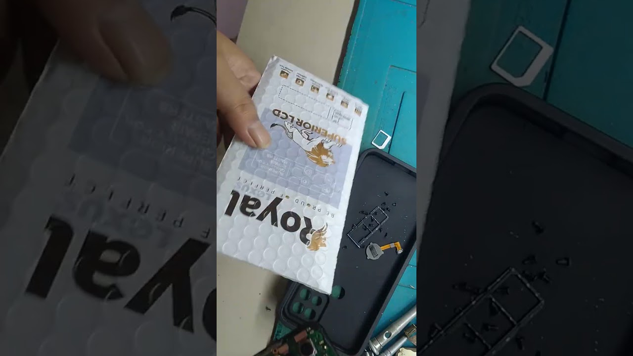 Bongkar mesin Oppo a15s dan ganti Lcd