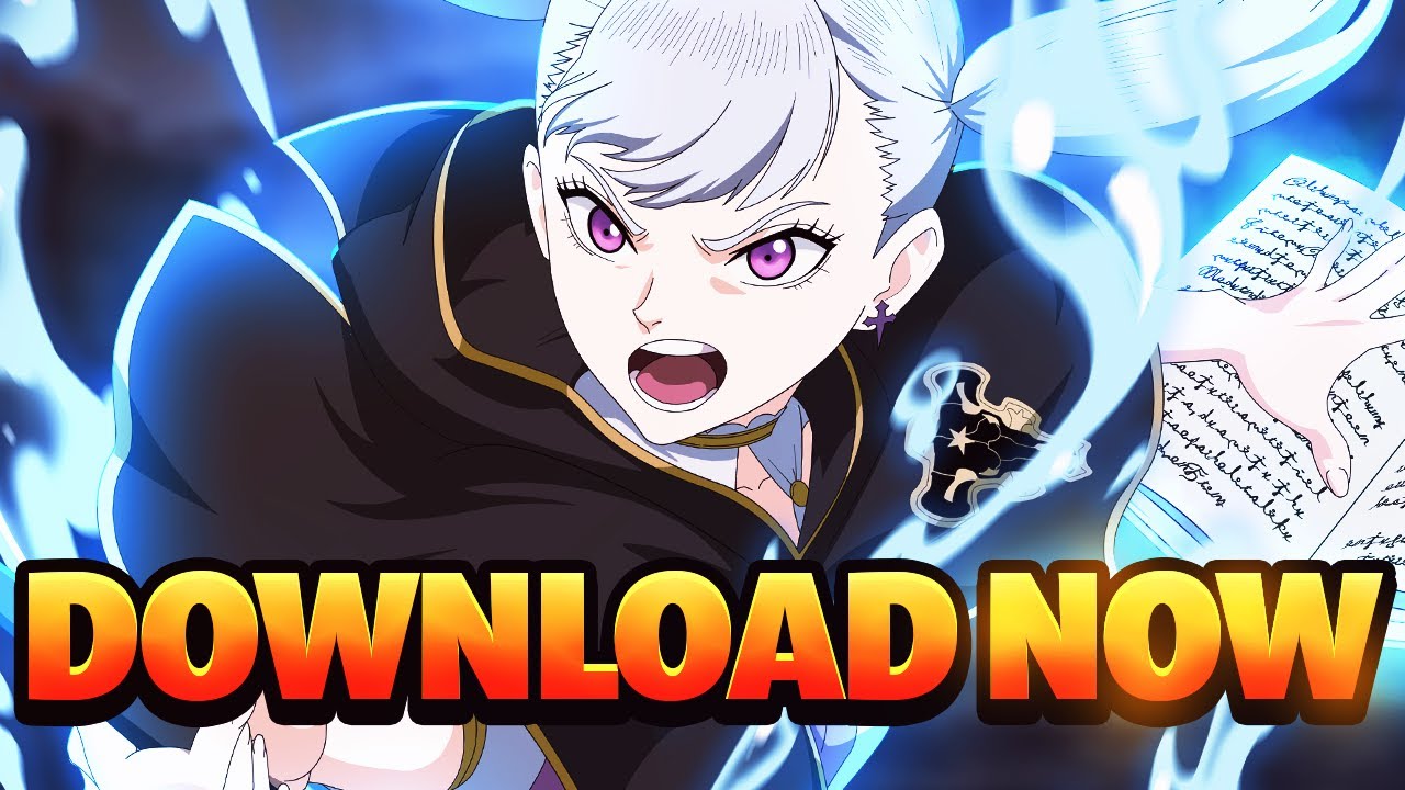 DOWNLOAD THE ENGLISH VERSION OF BLACK CLOVER MOBILE NOW! ( Canada Version)
