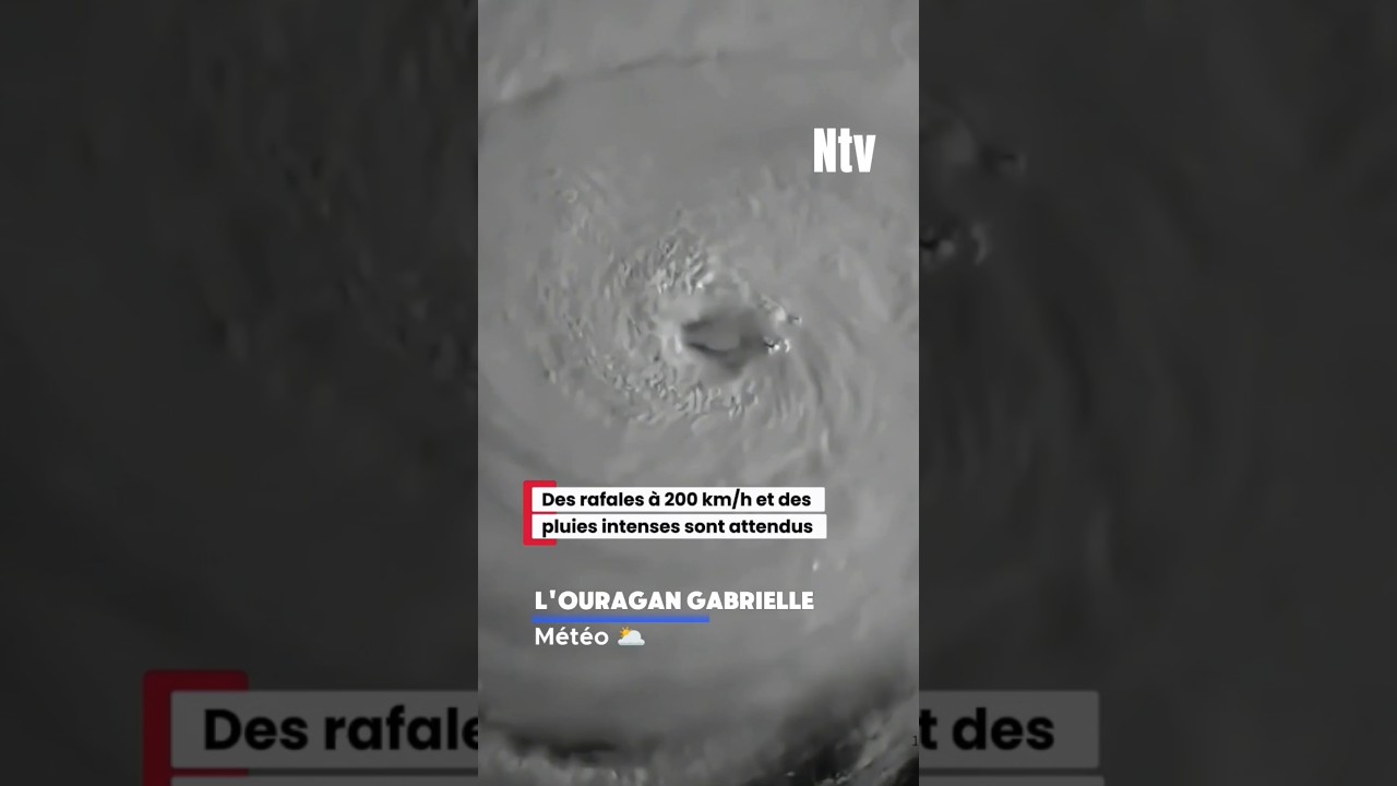 L’ouragan Gabrielle s’apprête à frapper l’Europe 