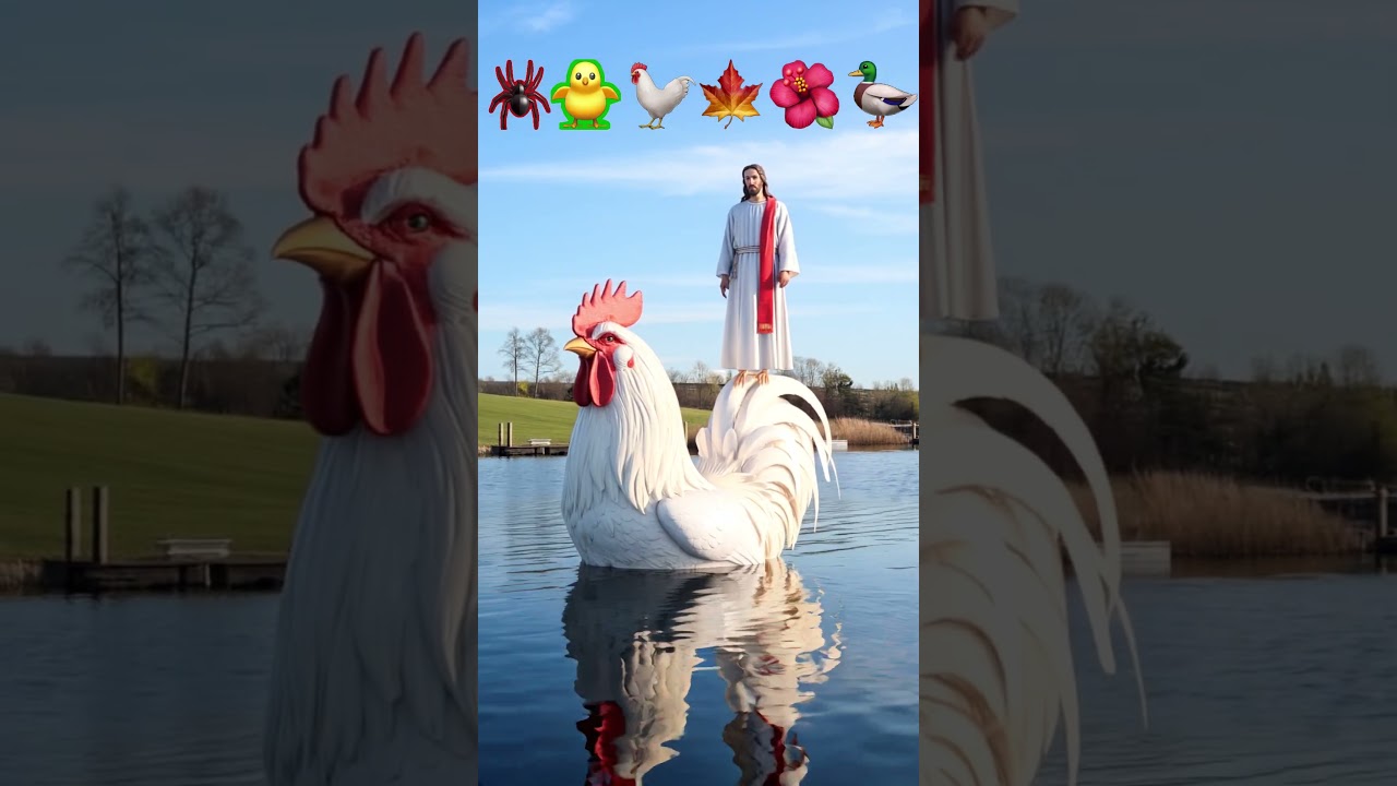 Will a Chicken Boat Hold Jesus&rsquo; Weight? #shorts