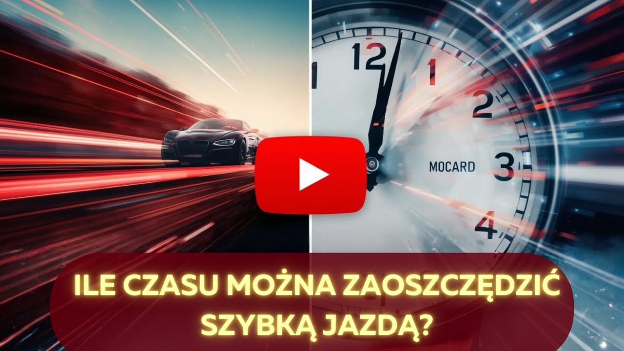Szybka jazda to iluzja? Ile czasu naprawdę oszczędzasz?