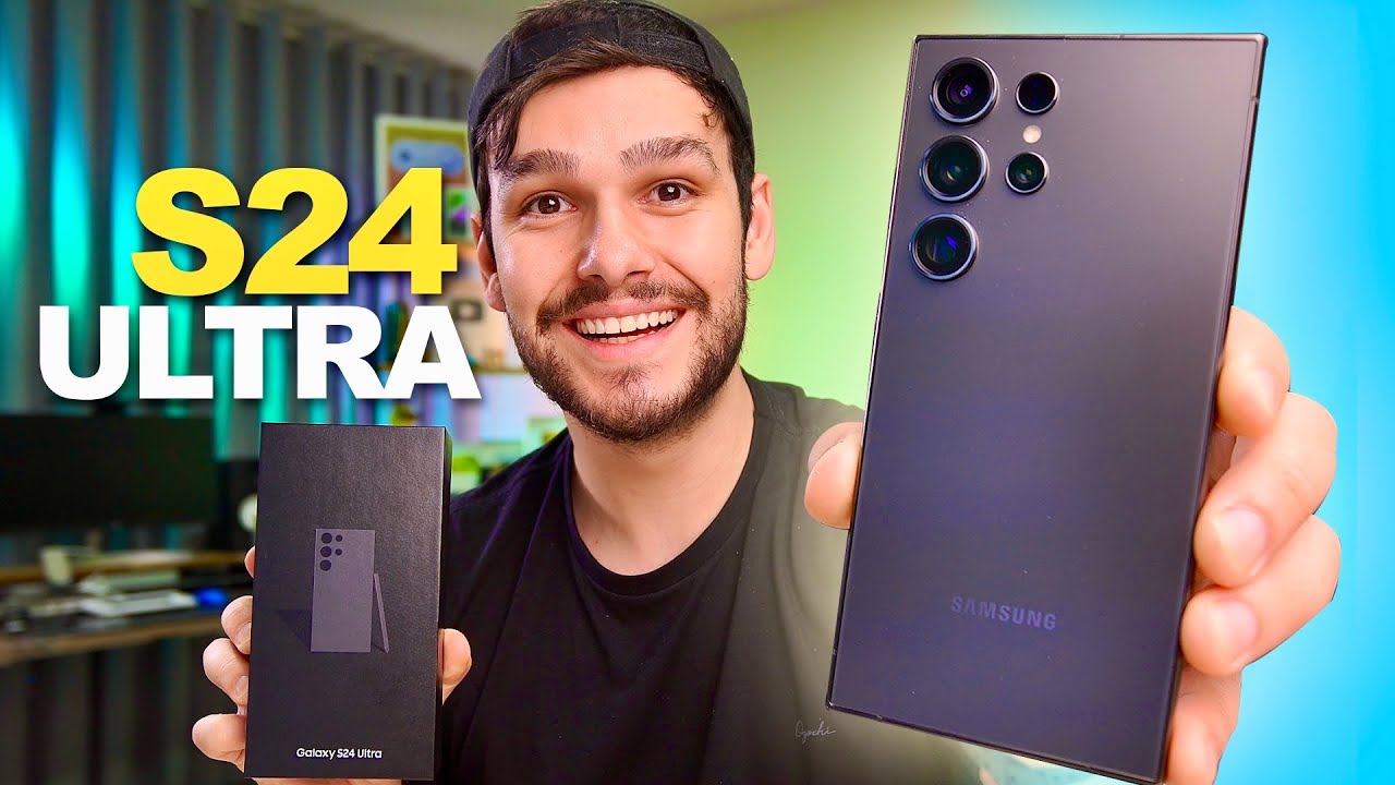 FINALMENTE COMPREI UM SAMSUNG S24 ULTRA! MELHOR QUE O S23 ULTRA?