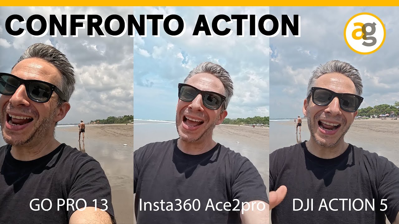 ECCO LA MIGLIOR ACTION CAM 2025. GoPro 13 vs. Insta360 Ace 2 Pro vs. DJI Action 5.