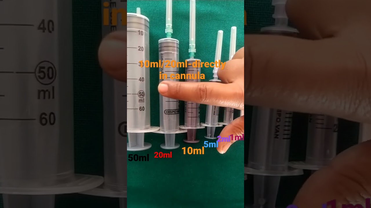 Types of syringe and there use#nursingstudent #ytshorts #viralshorts #shortvideo