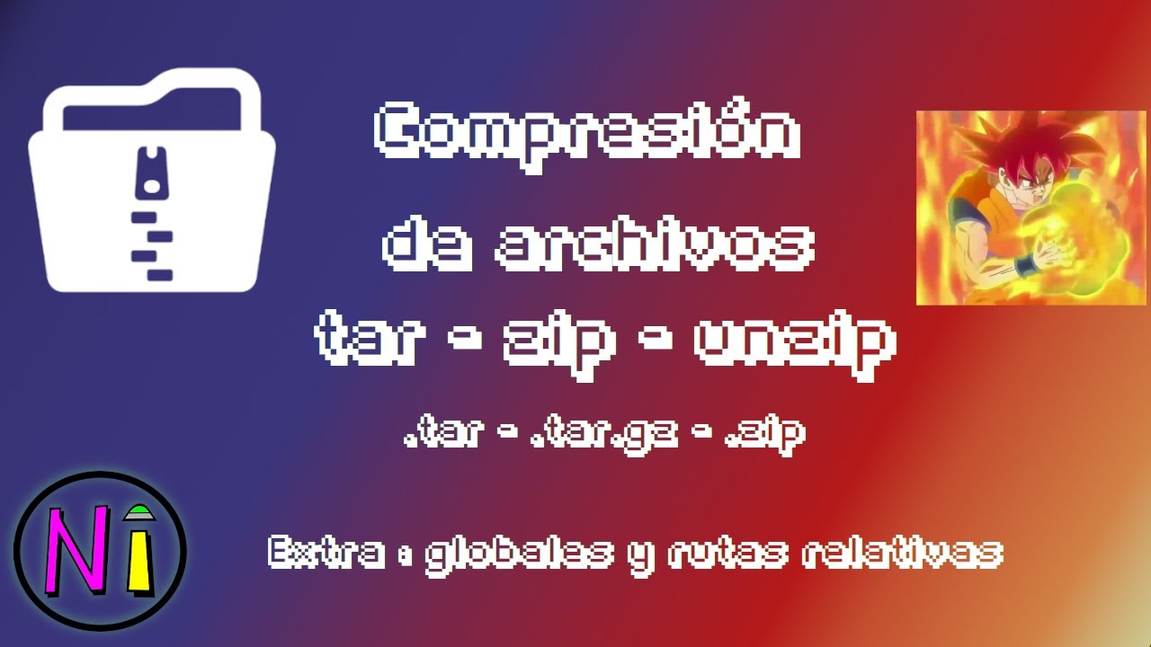 Compresión de archivos | comandos tar y zip